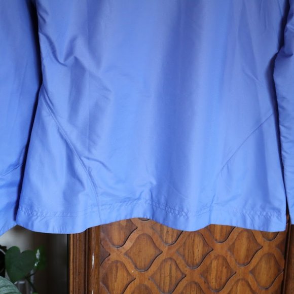 Adidas Essential 3-Stripe Windbreaker Track Jacket Style #P52640 Blue - Size S - Picture 12 of 16